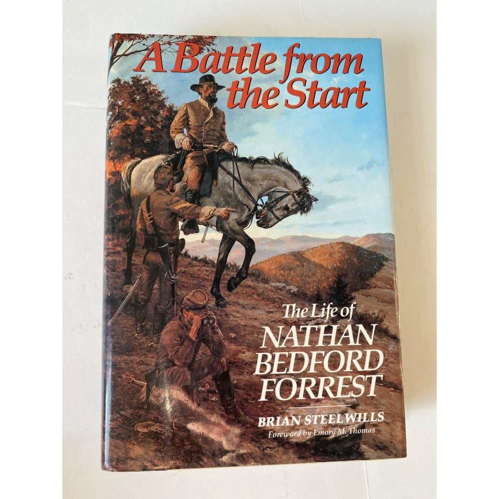 A Battle from the Start hardcover book + DJ Brian Steel Wills 1st ed 1992